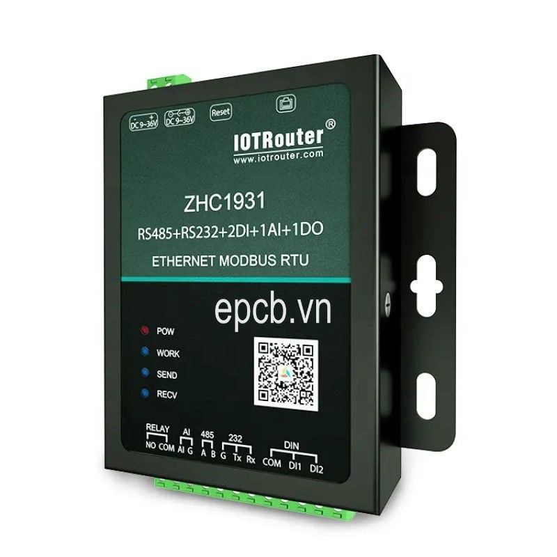 Bộ chuyển đổi RS485 sang Ethernet ZHC1931