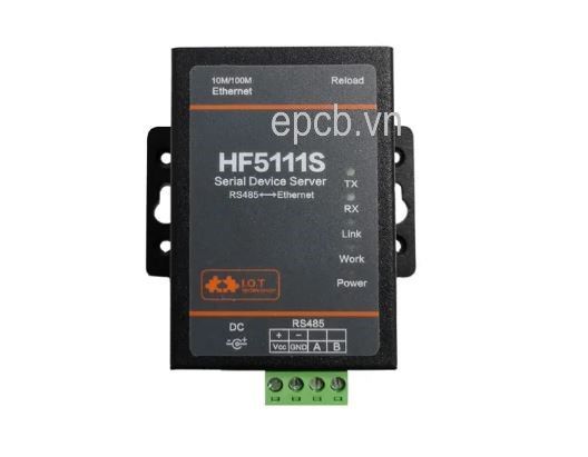 Bộ chuyển đổi tín hiệu RS485 sang Ethernet HF5111S