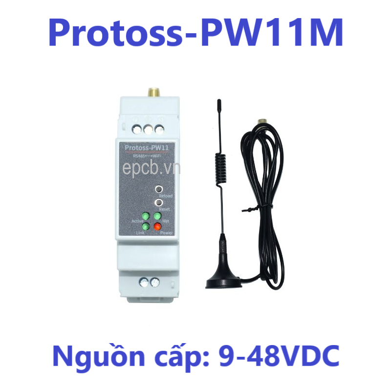 Bộ chuyển đổi tín hiệu RS485 sang Wifi Protoss PW11
