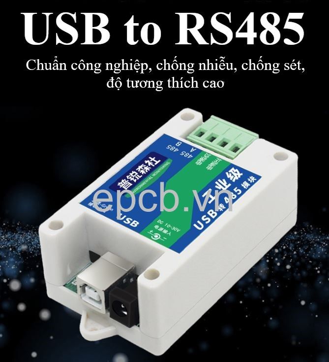 Bộ chuyển đổi USB sang RS485 công nghiệp (USB to RS485)
