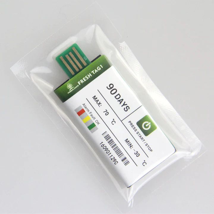 Bộ ghi nhiệt độ USB Fresh Tag 1 (Nhiệt kế tự ghi)