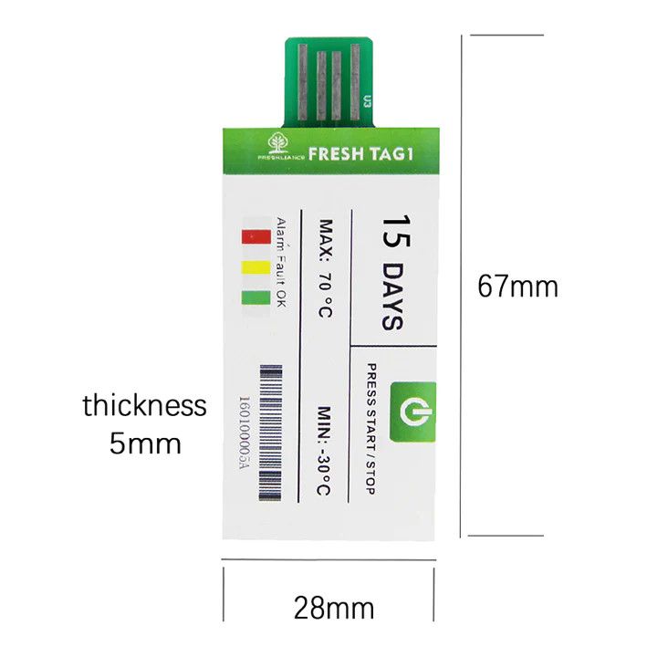 Bộ ghi nhiệt độ USB Fresh Tag 1 (Nhiệt kế tự ghi)