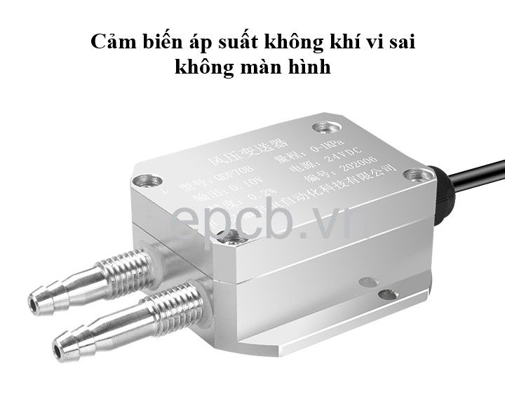 Cảm biến áp suất không khí vi sai ES-DPV-01 (4-20mA | 0-10mA | 0-5V | 1-5V)