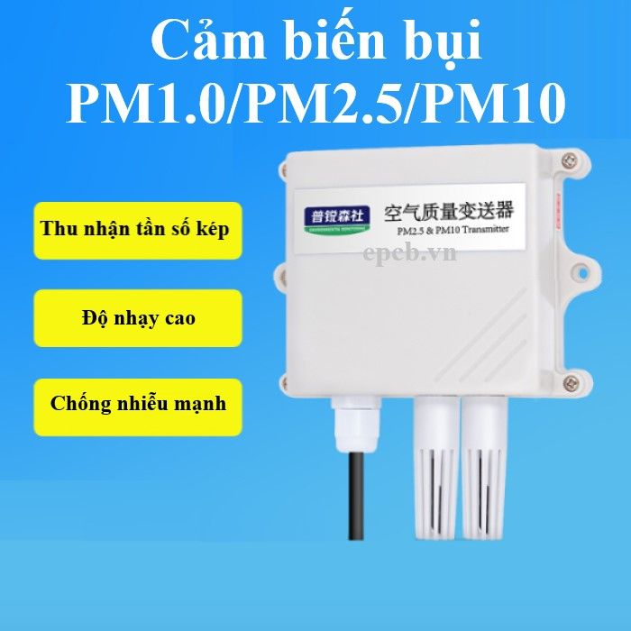 Cảm biến chất lượng không khí PM2.5 ES-AQ-PM-01 RS485 Modbus RTU