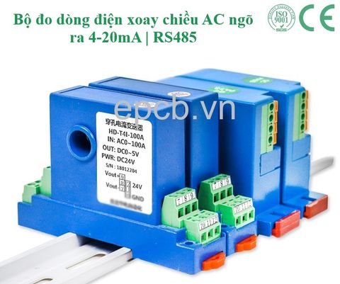 Bộ đo dòng điện xoay chiều AC ngõ ra 4-20mA | RS485