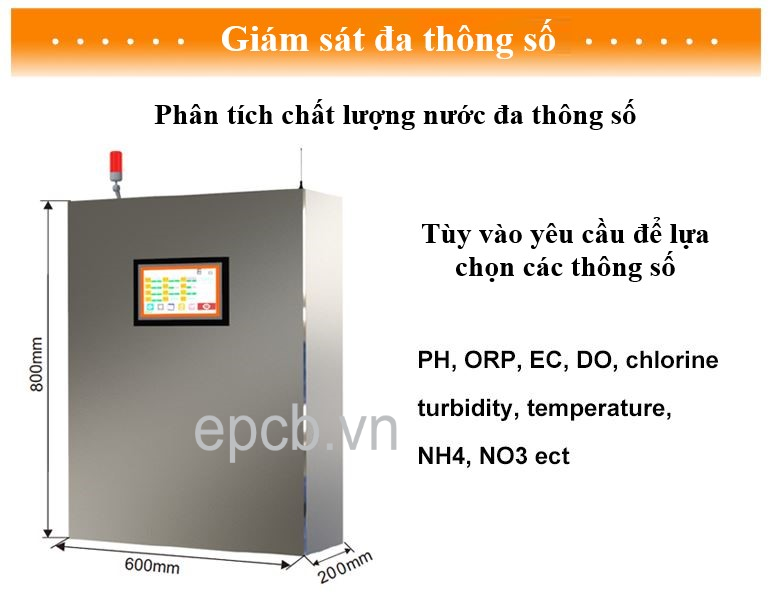 Cảm biến đầu dò đo độ Oxy hóa khử ORP ES-ORP-WT-01 (RS485 & 4-20mA)