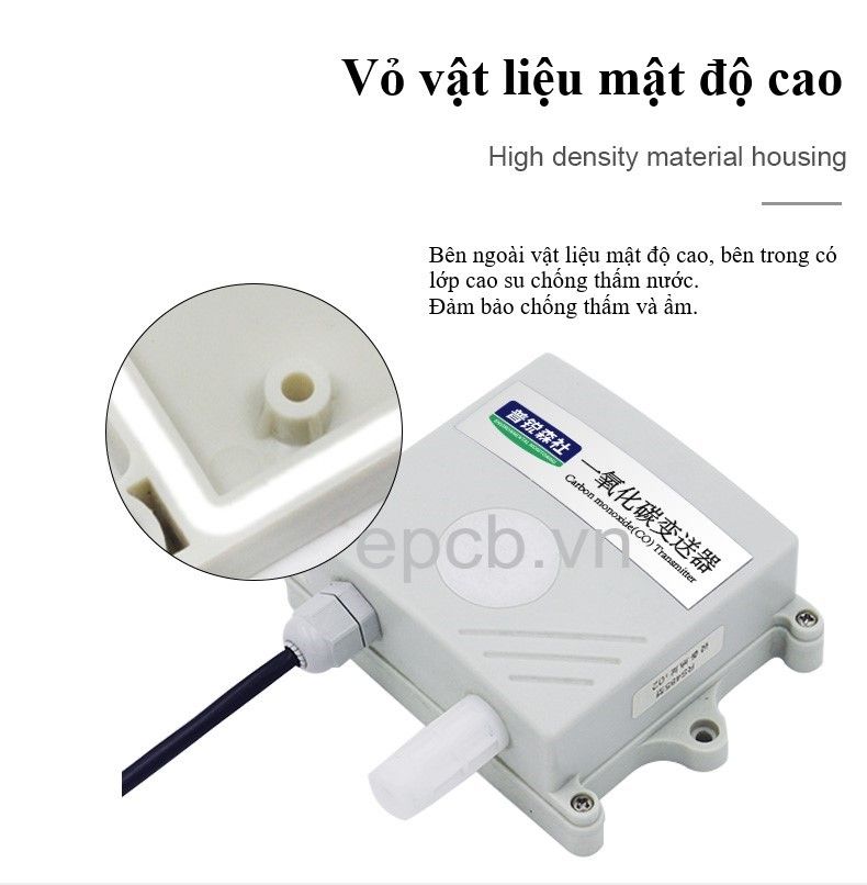 Cảm biến đo nồng độ khí carbon monoxide CO ES-CO-01 ( RS485 Modbus RTU )