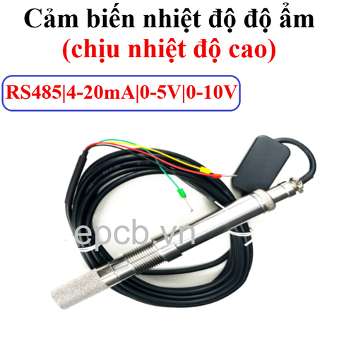 Cảm biến nhiệt độ, độ ẩm ES-KSTH-01 ( 4-20mA | RS485 | 0-10V )