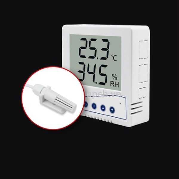 Cảm biến nhiệt độ, độ ẩm có hiển thị RS485 ES-TH-LCD-02