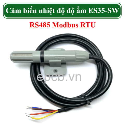 Cảm biến nhiệt độ, độ ẩm RS485 Modbus RTU ES35-SW (SHT35)