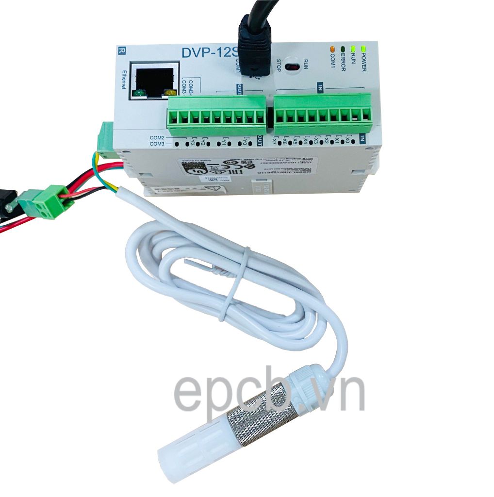 Cảm biến nhiệt độ, độ ẩm RS485 Modbus RTU TH10S-B-PE cho PLC (SHT30)