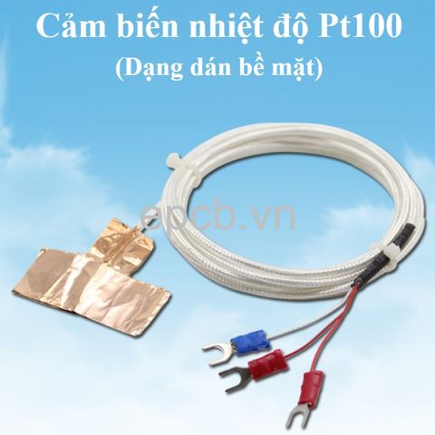 Cảm biến nhiệt độ Pt100 dạng miếng dán