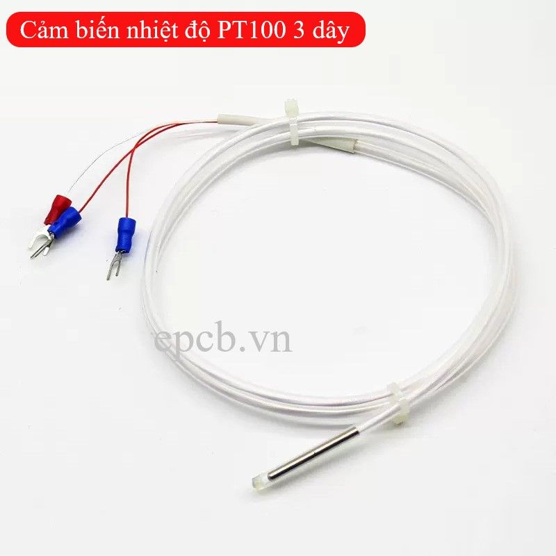 Cảm Biến Nhiệt Độ PT100 Loại K Bọc Teflon: Chống Thấm & Ăn Mòn