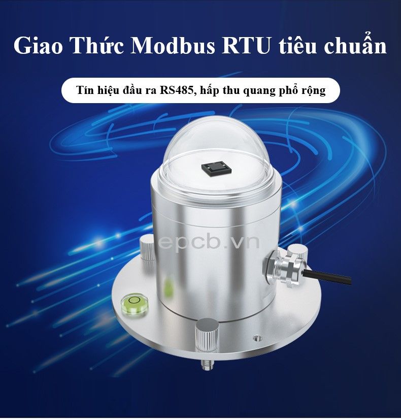 Cảm biến quang điện tổng bức xạ mặt trời RS485 ES-PR-300AL-RA