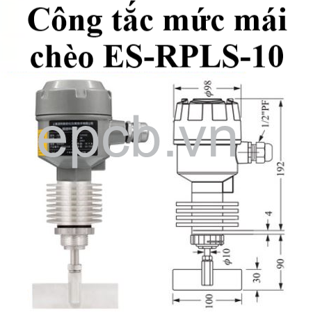 Công tắc mức mái chèo quay ES-RPLS (Rotary Paddle Level Switch)