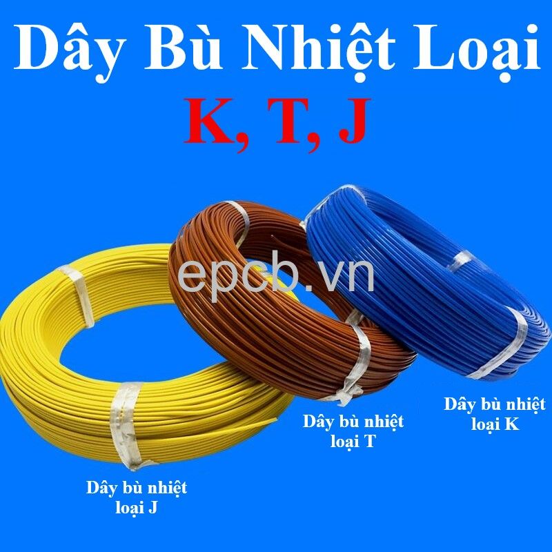 Dây bù nhiệt loại K, J, T