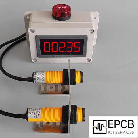Bộ đo tốc độ sử dụng cảm biến hồng ngoại tích hợp cảnh báo ES-IR-LW-01