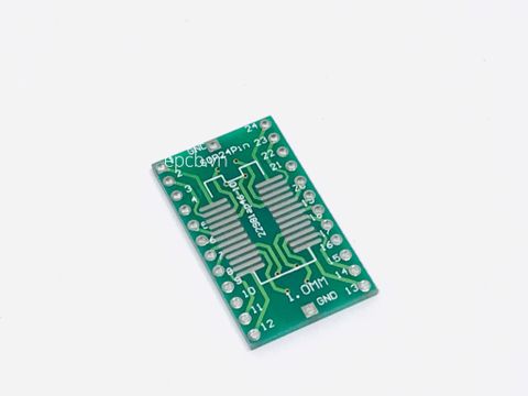 Adapter board SOP24 1.0 mm Adapter board SOP24 1.0 mm
