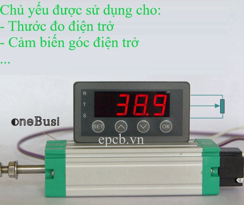 Màn hình LED hiển thị kỹ thuật số 4-20mA, RS485