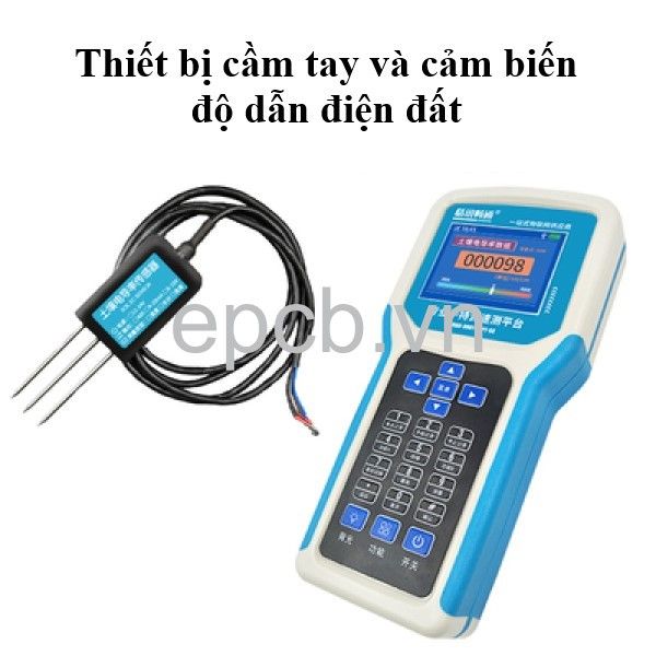 Máy đo cầm tay đo thông số đất đa năng ES-HANDHELD-SOIL