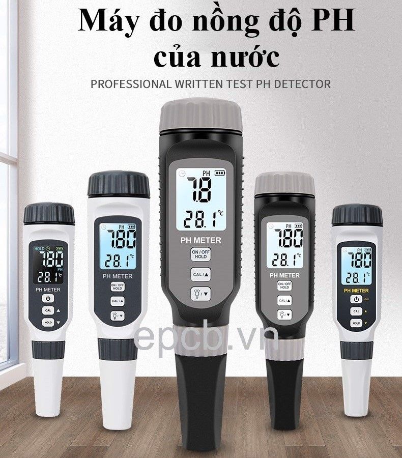 Máy đo cầm tay nồng độ PH của nước