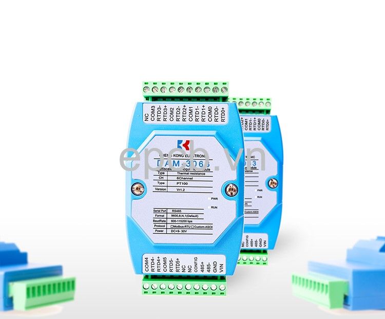 Module đọc nhiệt độ PT100 đa kênh ngõ ra RS485 Modbus RTU