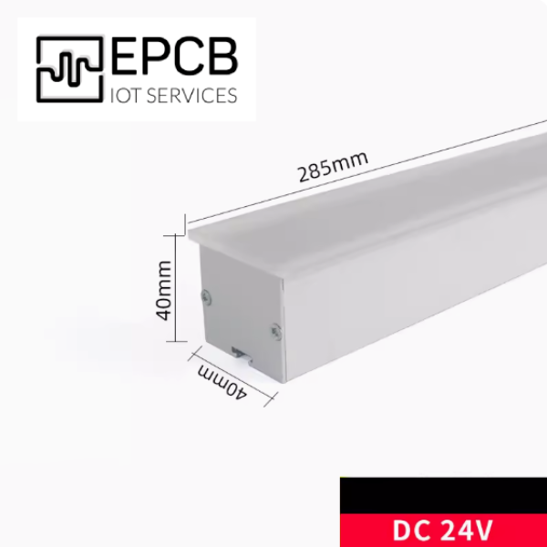 Đèn LED dải cảnh báo máy CNC nhà xưởng 24V