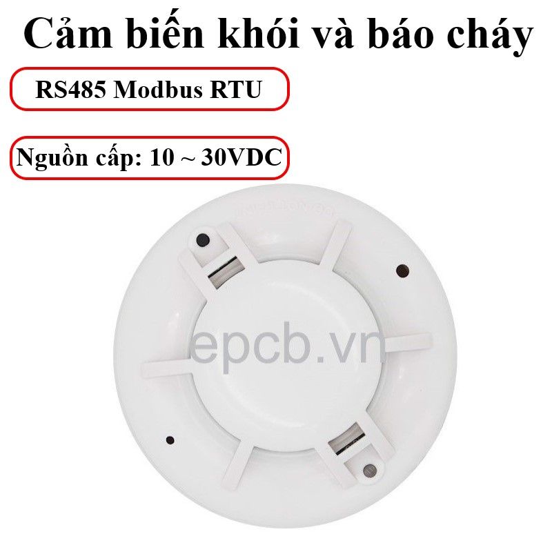 Cảm biến khói và báo cháy ES-SD-01 (RS485 Modbus RTU)