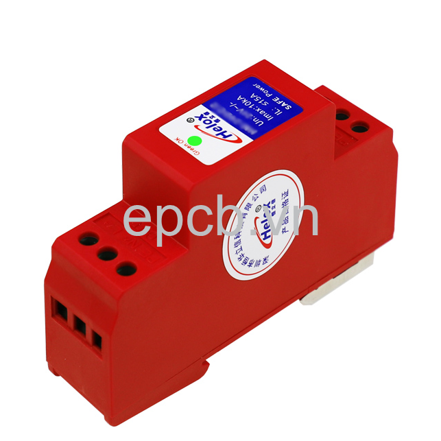 Thiết bị chống sét lan truyền AC và DC 15A cấp nguồn 12/24/48/110/220V