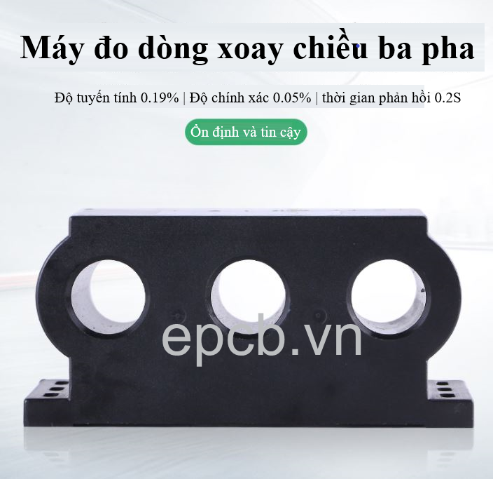 Bộ đo dòng xoay chiều ba pha AC ngõ ra 4-20mA | 0-10V