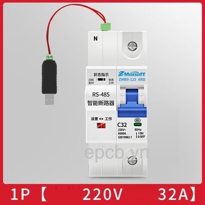 Thiết bị đóng cắt thông minh 1P, 2P, 3P giao tiếp RS485 Modbus RTU