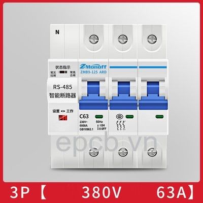 Thiết bị đóng cắt thông minh 1P, 2P, 3P giao tiếp RS485 Modbus RTU