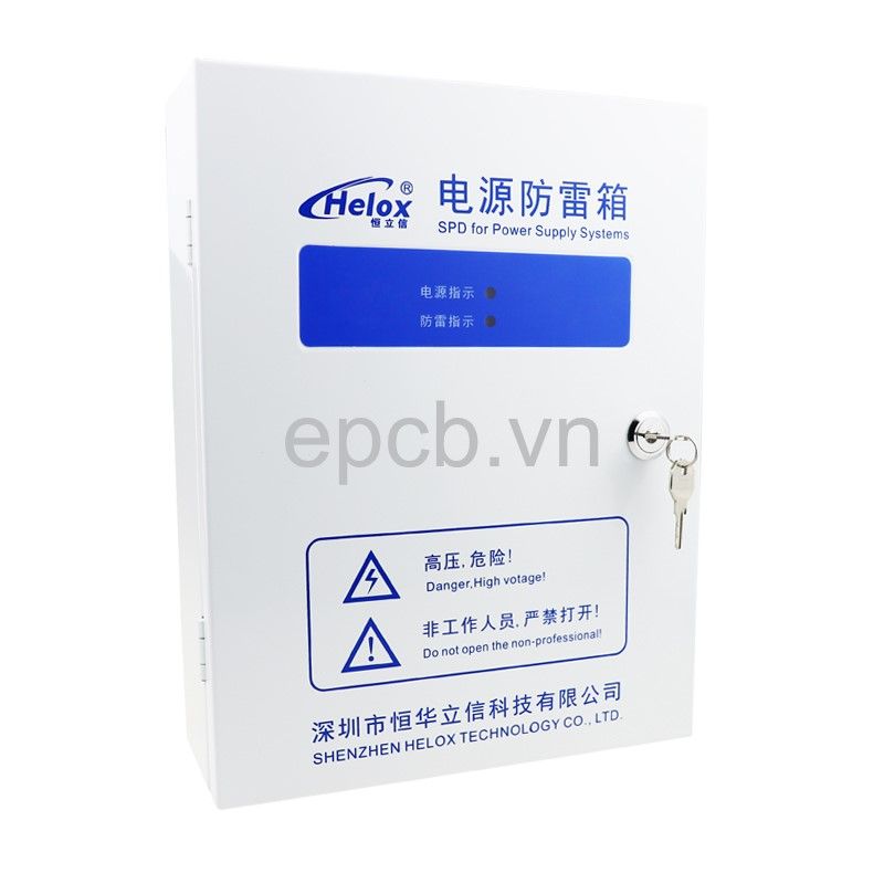 Tủ điện chống sét lan truyền 1 pha 220V 20kA HM1-20