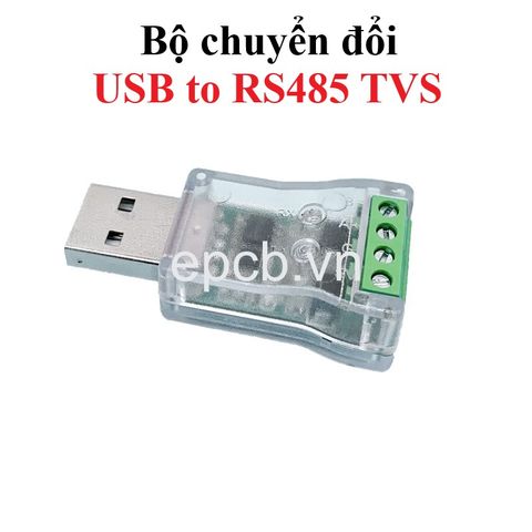 Bộ chuyển đổi USB to RS485 TVS (CH340)