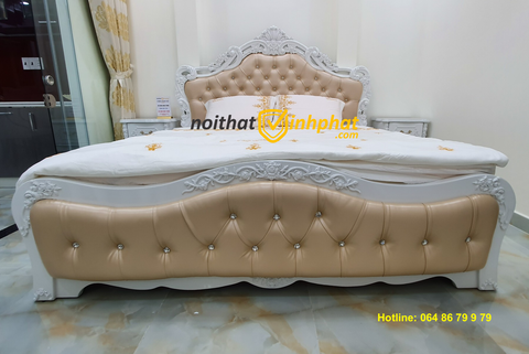 Giường ngủ tân cổ điển GN005