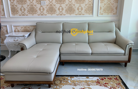 Bộ sofa da thật cao cấp SF005