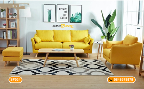 Bộ sofa vải hiện đại SF034