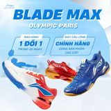 Giày cầu lông nam và nữ chính hãng Li-Ning Blade MAX City Edition bản kỉ niệm Olympic Paris AYAU005 dành cho người chơi chuyên nghiệp