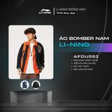 Áo khoác bomber Nam chính hãng Li-ning AFDU553 trẻ trung, năng động