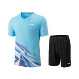 Bộ quần áo cầu lông nam Li-Ning P-AATV013 ( 4 Màu ) Sport Chạy Bộ Tập Thể Dục
