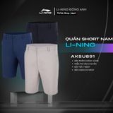 Quần short nam chính hãng Li-ning AKSU891 Thời Trang
