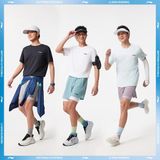 Áo T-shirt nam Li-ning ATSV471 AT AIR Thoáng khí, Nhanh khô
