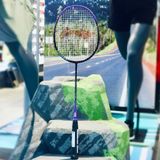 COMBO 2 VỢT AXFORCE 9 TRỌNG LƯỢNG 3U CĂNG SẴN DÂY 8.5KG ( MÀU ĐEN CAM/ĐEN TÍM )