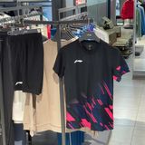 Bộ quần áo cầu lông, bóng đá nam Li-Ning AATU053 Top Trang Phục