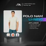 Áo Polo Li-ning nam APLU829 AT DRY ULTRA Thoải Mái, Thông Thoáng Menswear Có Cổ