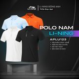 Áo Polo Nam thể thao chính hãng Li-Ning APLU123 Menswear Có Cổ