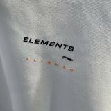 Áo nỉ nam cổ tròn chính hãng Li-Ning AWDT035 Menswear Hoodie Trắng