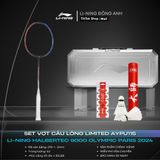 Set vợt cầu lông chính hãng Li-Ning Halbertec 9000 Limited - Olympic Paris 2024 AYPU115-88C