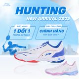 Giày cầu lông chính hãng Li-Ning HUNTING AYTV025 dành cho cả và nữ, Người chơi phong trào và chuyên nghiệp