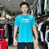 Áo T-shirt nam Li-ning ATSU493-3 chơi cầu lông,Pickleball,tennis